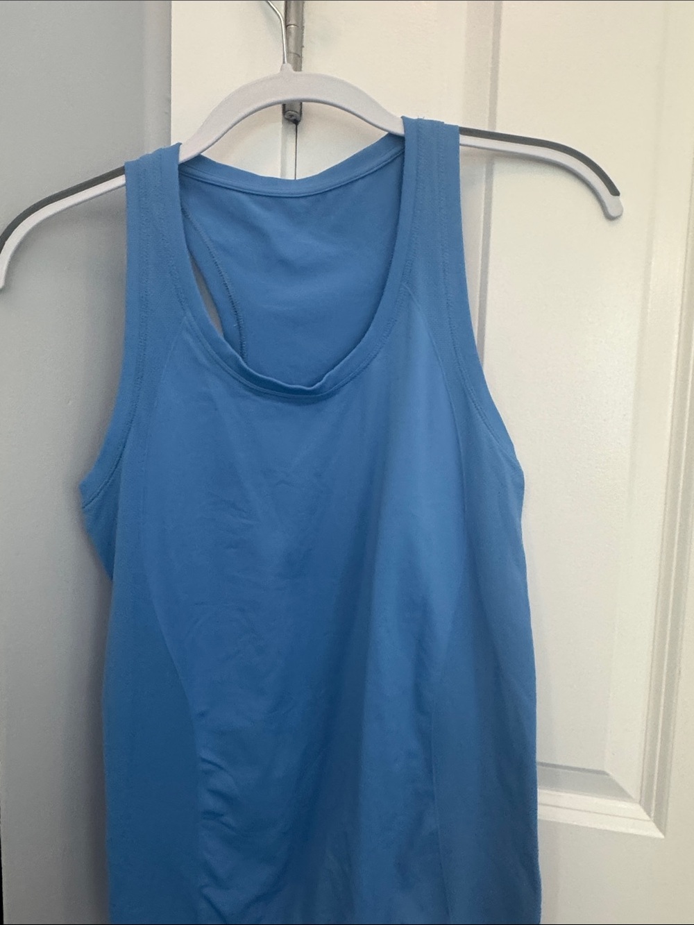 Classic Scoop-Neck Tank Top in Sky Blue